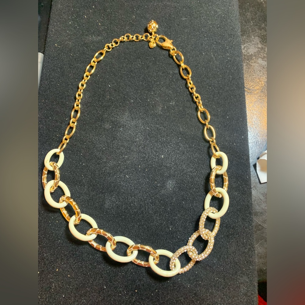 Brighton Large Chain Link Statement Necklace - image 5